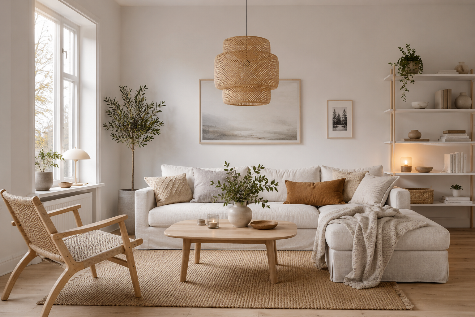 25x Scandinavische woonkamer inspiratie voor een licht en sfeervol interieur